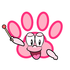 Speaking Paw Print
