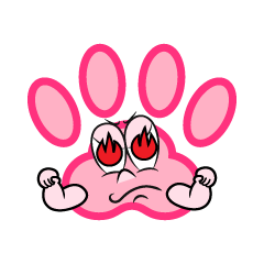 Enthusiasm Paw Print