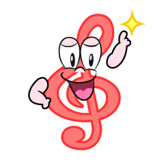 Posing Treble Clef