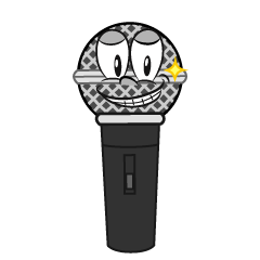 Grinning Microphone