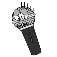 Depressed Microphone