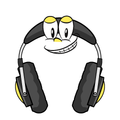 Grinning Headphone