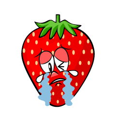 Crying Strawberry