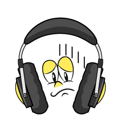 Depressed Headphone