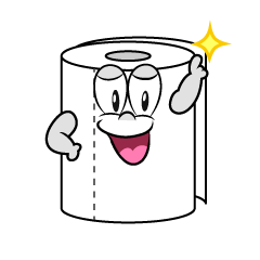 Posing Toilet Paper