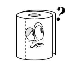 Thinking Toilet Paper