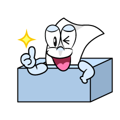 Thumbs up Tissues