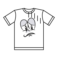 Depressed T-shirt