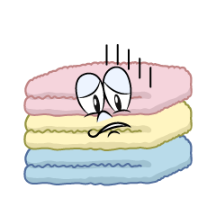 Depressed Towel