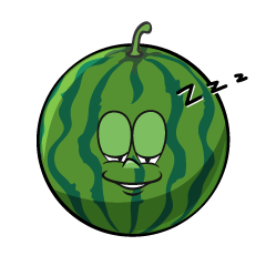 Sleeping Watermelon