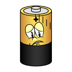 Depressed Battery