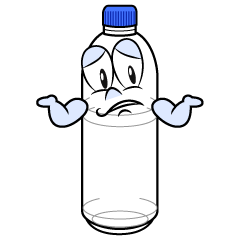 Troubled Plastic Bottle