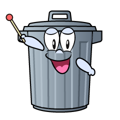 Speaking Trash Can