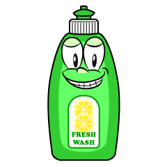 Grinning Dish Soap