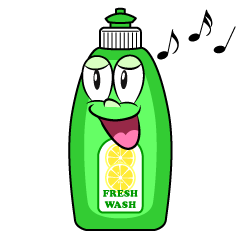 Singing Dish Soap