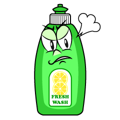 Angry Dish Soap