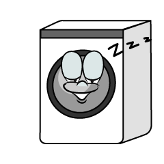 Sleeping Washing Machine