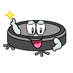 Posing Robot Vacuum