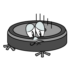 Depressed Robot Vacuum