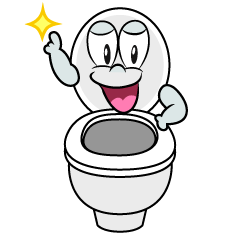 Posing Toilet