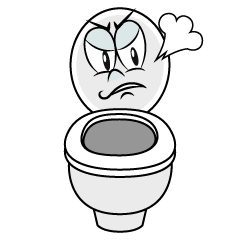 Angry Toilet