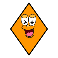 Laughing Diamond Shape