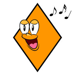 Singing Diamond Shape