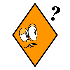Thinking Diamond Shape