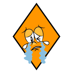 Crying Diamond Shape