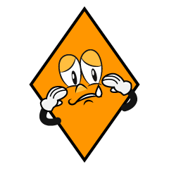 Sad Diamond Shape