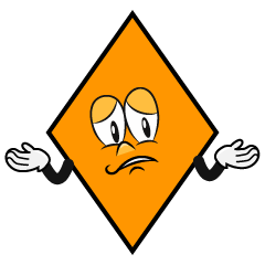 Troubled Diamond Shape