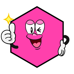 Thumbs up Hexagon