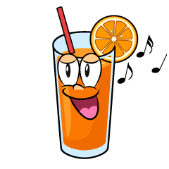 Singing Orange Juice