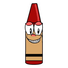 Grinning Crayon