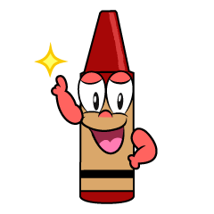 Posing Crayon