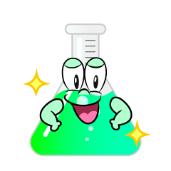 Glitter Erlenmeyer Flask