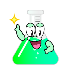 Posing Erlenmeyer Flask