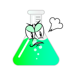Angry Erlenmeyer Flask