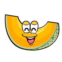 Smiling Cantaloupe