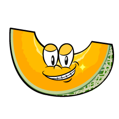 Grinning Cantaloupe