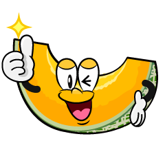 Thumbs up Cantaloupe