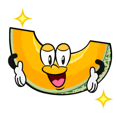 Glitter Cantaloupe