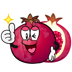 Thumbs up Pomegranate