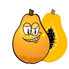 Grinning Papaya