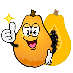 Thumbs up Papaya