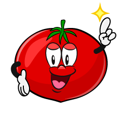 Posing Tomato