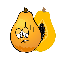 Depressed Papaya
