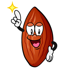 Posing Almond