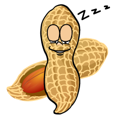 Sleeping Peanut