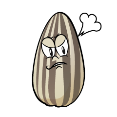 Angry Sunflower Seed